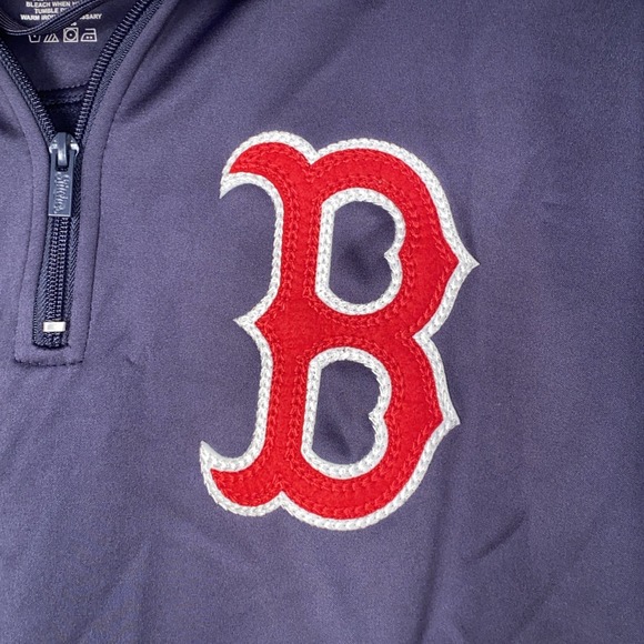 *NEW WITH TAGS!* Stitches Boston Red Sox Full Zip Hoodie xL - Picture 4 of 8